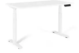 UNIQUE ACTIVE I Electric desk 160x70 cm Baltas