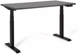 UNIQUE ACTIVE I Electric desk 140x70 cm Juodas