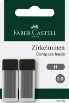 Faber-Castell Grafitai skriestuvui Faber-Casell, H, 2x6vnt
