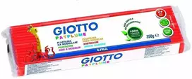 Plastilinas Fila Giotto Patplume, 350g, raudonos spalvos
