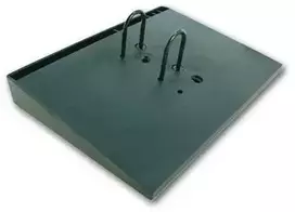 Lietuva Stovas kalendoriui, plastikinis, juodos spalvos