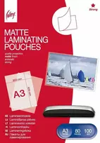 College Laminavimo vokeliai A3 (303x426mm) 80mic/100lapų