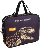 Dėklas dokumentams - piešiniams DeVente, T-Rex A4(36x28x8cm) tekstilinis