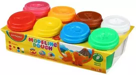 Plastilinas Keyroad, 8 spalvų