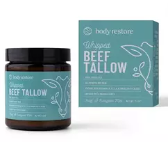 Body Restore Kūno kremas su plakta jautienos taukais ir eukaliptu bei mėtomis 71 g