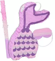 Relaxdays Undinėlės piñata su lazda ir kauke