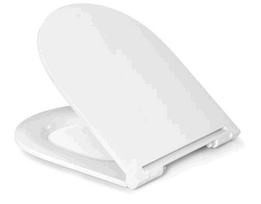 Unitazo dangtis CEDO VIENTO, kieto plastiko, lėtai nusileidžiantis, lengvai nuimamas