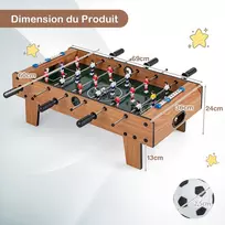 Stalo futbolas 69 x 36 x 24 cm