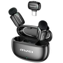 AWEI Lavalier microphone MK5 Duo Ai-Voice black