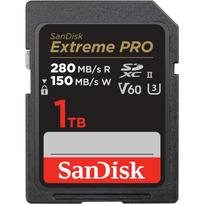 SANDISK 1 TB Extreme Pro SDXC V60 UHS-II memory card (SDSDXEP-1T00-GN4IN)