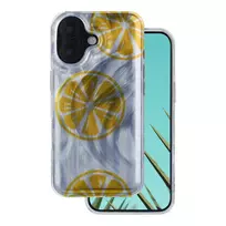 TFO Ultra-trendy summer phone case for iPhone 16, yellow