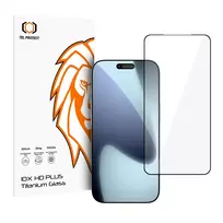 TEL PROTECT 10X HD Plus Titanium Tempered Glass for iPhone 17 Pro (Case)