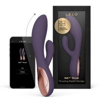Lelo LELO - INA THRUST RABBIT THRUSTING VIBRATOR PURPLE