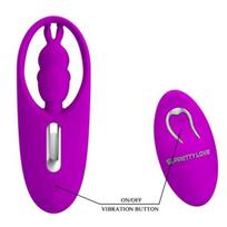 REMOTE CONTROL PRETTY LOVE - WILD RABBIT STIMULATOR FOR PANTIES WITH REMOTE CONTROL LILAC