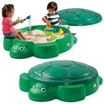 Little Tikes smėlio dėžė su dangčiu, vėžlis