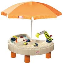 LITTLE TIKES vandens ir smėlio dėžė, ekskavatorius