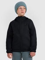 Softshell vėjui atspari striukė berniukams 5000 membrana - juoda