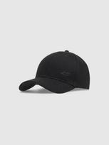 Strapback kepurė su snapeliu unisex - juoda