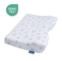Rixes Baby pagalvė Kids Neck su drambliukais, 40x28x7/5 cm