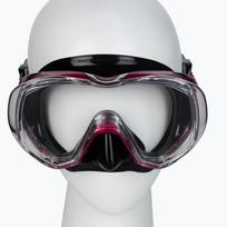 TUSA Tri-Quest Fd nardymo kaukė juodai raudona M-3001