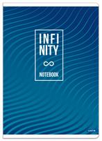 Sąsiuvinis Lastva Infinity, linijomis, A5, 12 lapų, (spalva/dizainas parenkami atsitiktine tvarka)