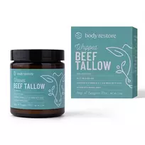 Body Restore - Eucalyptus and Mint Whipped Beef Tallow Body Cream 71 g