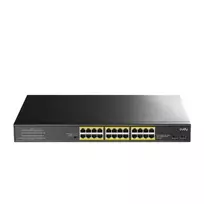 24 prievadų komutatorius CUDY GS1028PS2 (Nevaldomas, PoE)