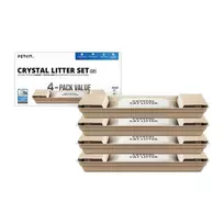CR1 Crystal Litter PETKIT Crystal Litter for Purobot Crystal Duo, 4 bags