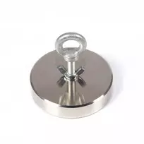 Black Magnet 300 kg vienpusis paieškos magnetas