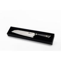 Damasko plieno peilis Kamazaki, Santoku peilis, 18 cm, KZI006KN