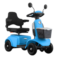 Elektrinis keturratis motoroleris senjorams eMOTO NEO 500W, 20Ah