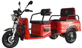 Elektrinis triratis motoroleris dvivietis/krovininis MS-MINI cargo 1000W 32AH 72V