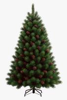 Dirbtinė kalėdinė eglė NOVELLY HOME, Highland Fir with Cones, spl. žalia, 180 cm, HF-180PHC