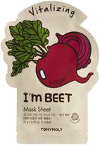 Veido kaukė TONYMOLY I´m Beet Mask Sheet TM00005837, su burokėlių ekstraktu, 21 g
