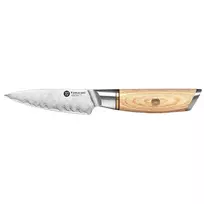 Trijų sluoksnių nerūdijančio plieno peilis Kamazaki Paring Knife, KZ45KN, 9 cm