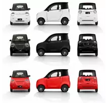 Elektrinis mini automobilis RIDE-E DORA 4KW (EEC) L6e AM kategorija