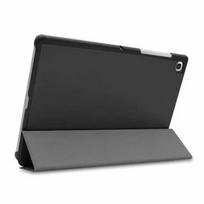 Dėklas, skirtas Samsung Galaxy Tab A 10.1 2019 Case T510 / T515 Ultra plonas odinis magnetinis stovo dangtelis SM-T510 SM-T515 Funda Capa juoda
