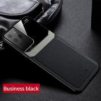 For Samsung Galaxy S21 S22 S23 Ultra Case PU Leather Shockproof Shell For Galaxy S8 S9 S10 S20 Plus Note 10 20 Ultra Back Cover S22 Ultra black