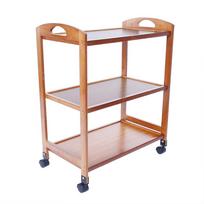 3-Tier Moveable Kitchen Trolley Rolling Storage Rack Organizer with Wheels