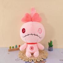 Didelis Lilo & Stitch lėlės Scrump animacinis rožinis angelo pliušinis žaislas mielas anime minkštas kimštas kawaii vaikų gimtadienio dovana Y5029YY-