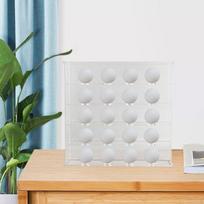 Acrylic Cabinet for Golf Ball Storage, 5-Tier Display 20 Balls S gray