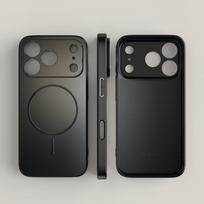 Luxury Original Large Window Matte Lens Protect Phone Case For iPhone 17 Air 16 15 14 Pro Max For Magsafe Wireless Charge Cover iPhone 14 juoda