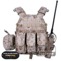 Emersongear LBT-6094A Vyriška AOR1 spalvos taktinė kovinė liemenė Modulinis plokščių nešioklis su dėklais Karinei ir lauko veiklai
