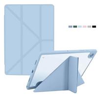 For Samsung Tab Case S10 S8 S9 Plus S7 S7FE A9 A8 A7 Lite Tablet Case Cover Hard Clear Shockproof Stand Leather Transparent Tab A7 Lite