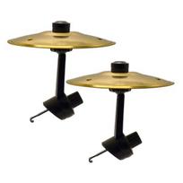 Yousheng 2Pcs Car Vent Mini Drum Crash Cymbal for Car Vent Car Dashboard Percussion Turn Your Ride Into A Rhythm Zone Drummer Car C