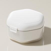 Orthodontic Double-Layer Invisible Braces & Denture Storage Box balta