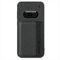 For NothingPhone (3a) 5G 2025 Odinis dėklas RFID Odinis Magnetinės kortelės Funda Nothing Phone 3A Dėklas Phone3A 3 A Piniginės Dangtelis Funda Nothing Phone (3a) juoda