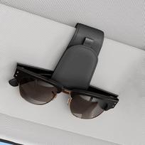 Car Glasses Clip, Car Visor, Glasses Storage, Sunglasses, Sunglasses Holder. juoda