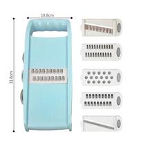 Mandoline Slicer for Kitchen 5-in-1 Mandoline Food Slicer,Potato/Cheese/Vegetable/Carrot/Cucumber Grater