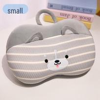 Cartoon Striped Memory Foam Animal Pillow and Cushion Set Small